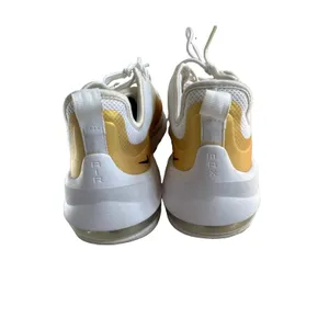 Nike Air Max Axis AA2168-103 Women’s 8.5 White Black Gold Sneakers thumbnail 6