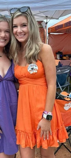 Kindred Boutique Orange Dress thumbnail 1