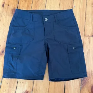 Kuhl gray blue hiking shorts women’s 2 short thumbnail 1