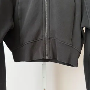 Lululemon Cotton Scuba Oversized Full Zip Hoodie Relaxed Sporty Chic Black M/L thumbnail 5