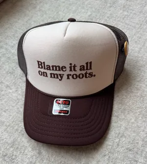 Trucker hat Brown thumbnail 1