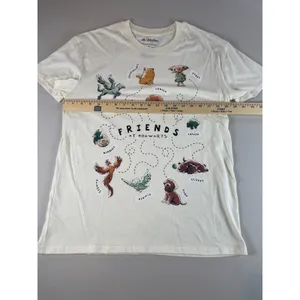 Harry Potter Graphic Tee Cream Size M New Without Tag thumbnail 4
