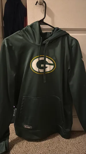 NFL Team Apparel Hoodie Green Bay Packers thumbnail 1