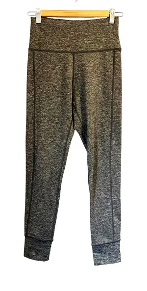 Offline by Aerie Heather Grey Leggings Sweatpants Yoga Pilates Gym Lounge sz. M thumbnail 1