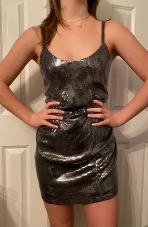ZARA Sequin Dress thumbnail 1