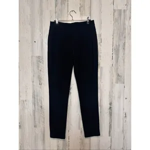 Black Stretch Dress Pants Women’s Plus Size 1XL 2XL Pull On Slim Fit Work Leggin thumbnail 5