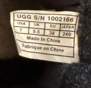 UGG Australia Calynda 1002166 Black Suede Shearling-Lined Lace-Up Heeled Boots 7 thumbnail 6