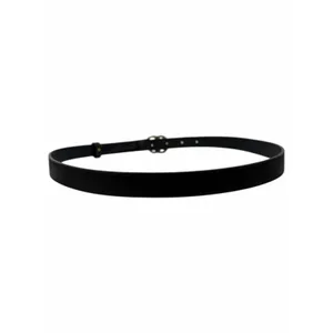 Gucci GG Logo Buckle Marmont Thin Belt Black Smooth Leather Size 80cm/32" thumbnail 6
