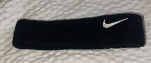 Elastic Nike Black Sports Headband thumbnail 1