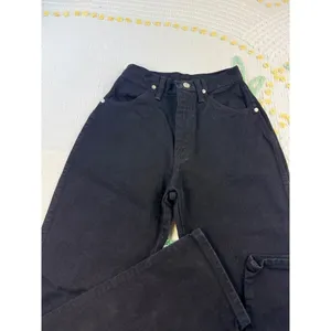 Wrangler Jeans Women 3/4x34 Black High Rise‎ Western Style Classic Denim Pants thumbnail 4