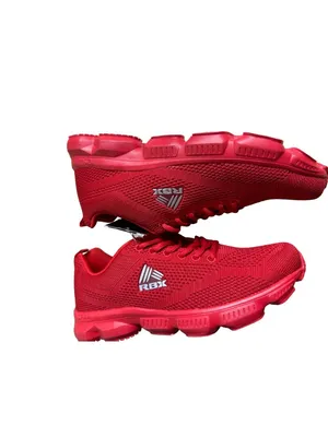 RBX Size 8.0-8.5 Athletic Mesh Running Fashion Sneakers Shoes Red thumbnail 4