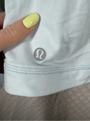 Lululemon Light Blue It’s Rulu‎ Run Long Sleeve Top thumbnail 4