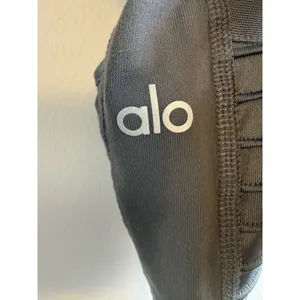 ALO Yoga Moto High Waist Leggings M Gray Athletic Workout Gym‎ Activewear thumbnail 3
