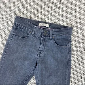 Old Navy High Rise Back‎ Ankle Zip Skinny Jeans Gray 4 thumbnail 5
