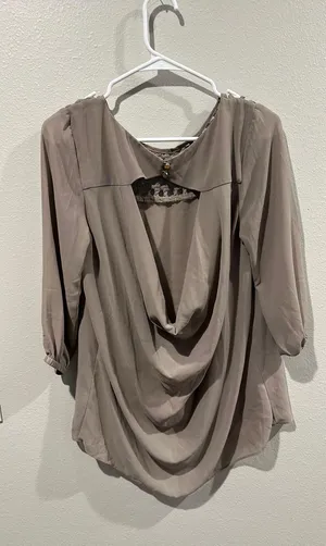 Sheer Blouse Size L thumbnail 3