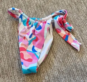 Blackbough Colorful Abstract Bikini Bottom thumbnail 1