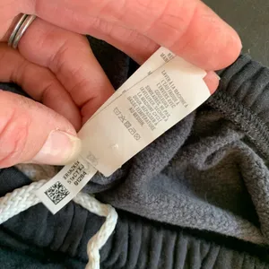 OFFLINE by Aerie Black High Waisted Jogger‎ Sweatpants XS Relaxed Fleece Lined thumbnail 5