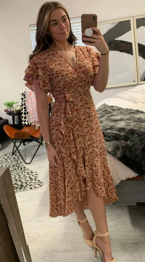 Max Studio NWT Floral Dress thumbnail 1