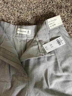 Abercrombie High-Rise Trousers Tailored thumbnail 3