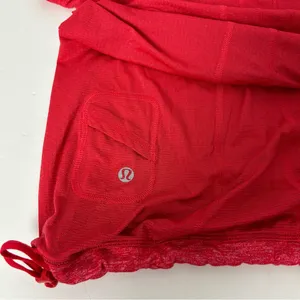 Lululemon Willpower Short Sleeve Shirt in Red thumbnail 8