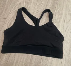 ZYIA Black Racerback Sports Bra thumbnail 1
