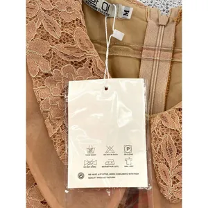Nude Lace Tiered Dress New Lined Cocktail‎ Party Medium NWT Layered thumbnail 2
