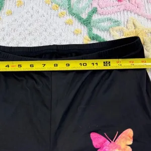SHEIN‎ Black Short Sleeve Tee & Butterfly Print Lounge Pants Set Women XL thumbnail 6