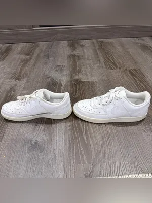 Nike White Court Vision Low Next Nature Sneaker thumbnail 5