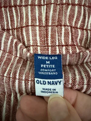 Old Navy Linen Blend Wide-Leg Pants thumbnail 5