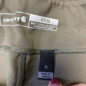 Carhartt Force Fitted Lightweight Ankle Length Legging Women’s XL Olive Green thumbnail 5