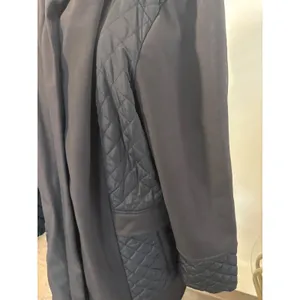 Liverpool Jeans Company Womens Black‎ Quilted Hooded Long Trench Coat Jacket thumbnail 4
