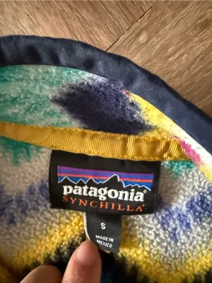 Patagonia Multicolor Chevron Fleece Pullover thumbnail 3