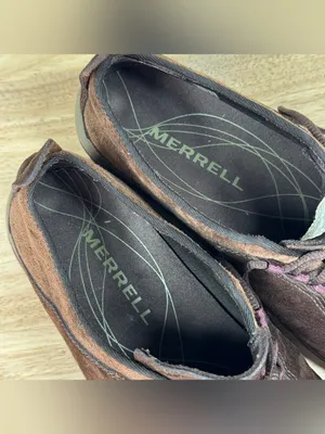 Merrell‎ Ellipse Suede Lace Up Sneakers Coffee Bean Brown Women’s 7 thumbnail 9