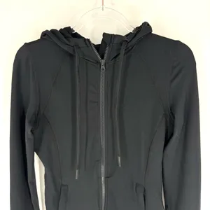 Savvi Full Zip Jacket Sweatshirt‎ Black Size Medium thumbnail 2