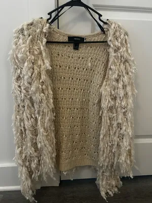 Forever 21 Fringe Cardigan thumbnail 1
