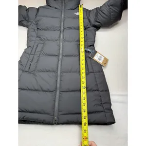 The North Face Womens Gotham Parka 600 Down Hooded Grey NWT Size XS $270 MSRP thumbnail 12