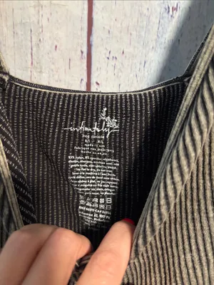NWOT Intimately Free People Washed Seamless Crop- minor flaw thumbnail 2