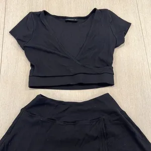 Blackmilk knitted crop top and skirt set thumbnail 2