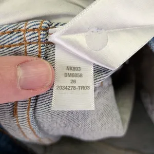 Madewell Stovepipe Jeans‎ Womens 26 High Rise Straight Leg Blue Denim NK893 thumbnail 6