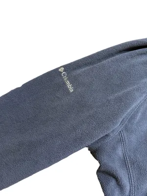 Columbia Womens XL Blue Fleece 1/4 Quarter Zip Pullover Sweater Cozy Gorpcore thumbnail 4