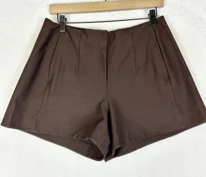 Lululemon Utilitech Relaxed-Fit High-Rise Short 3.5" Size 10 Espresso Brown Nulu thumbnail 1