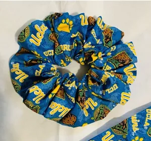 UCLA Bruins Joe Bruin Mascot Hair Scrunchie Blue Gold NCAA Collegiate Accessory thumbnail 1