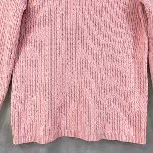 Anne Klein Sport Womens Cable Knit Turtleneck Sweater Size XL‎ Preppy Classic thumbnail 8