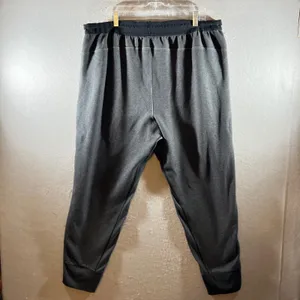 1231 | Nike Yoga Dri-FIT Tapered Jogger Pants Grey Womens 3XL‎ Tall thumbnail 2