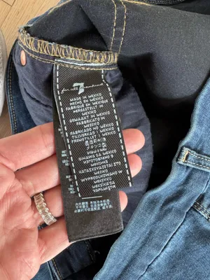 7 For All Mankind B(air) Kimmie Bootcut Jeans Dark Wash Size 32 thumbnail 5