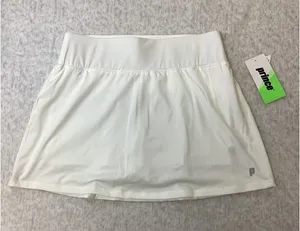 Prince Womens Match Knit Skort White Tennis Athletic‎ Skirt Size M NWT WPT17200 thumbnail 1