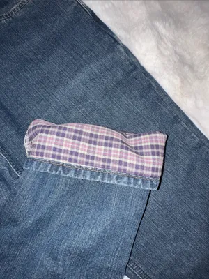 Carhartt Straight-Leg Jeans in Dark Blue Denim thumbnail 8