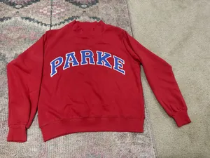 sold out Parke varsity mock neck in the Sail + Drift colorway 🤍 thumbnail 1