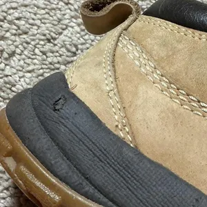 LL Bean Womens Duck‎ Boots Tan Rubber Waterproof Lace Up Size 6 thumbnail 6