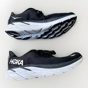 Hoka One One Women's Clifton 8 Size US 10 B BWHT 1119394 Running Shoe thumbnail 3